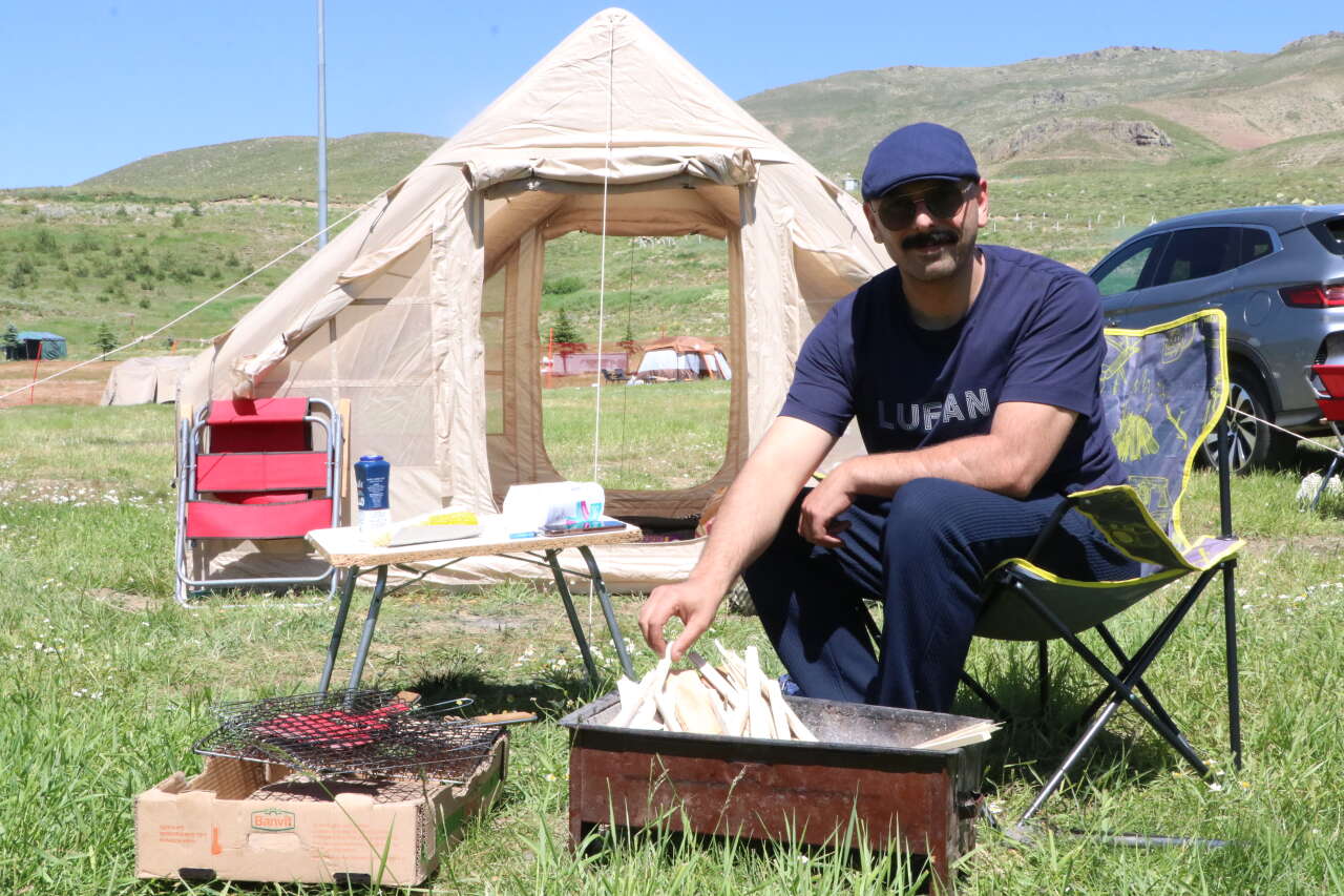 Çadırını alan Konyalılar buraya koştu! 2 bin 200 metre yükseklikte tatil 4